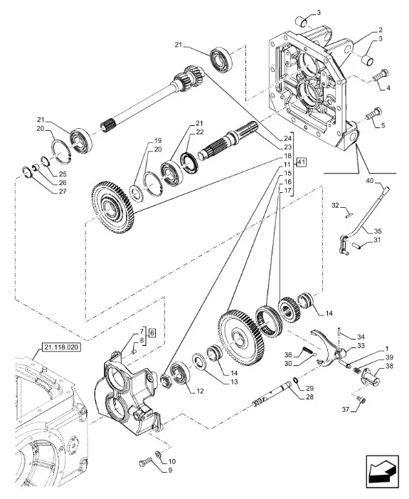 5183446 - вал-шестерня