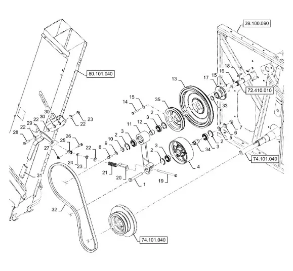 47561012 - рычаг